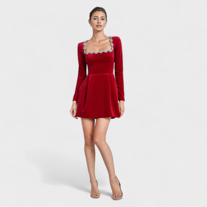 Elea | Satin Mini Kjole