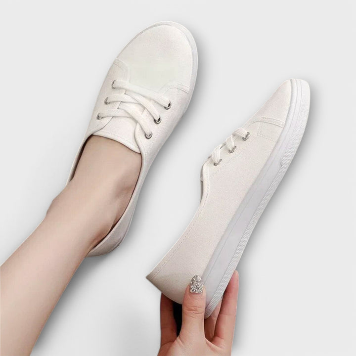 Leora - Klassiske Kvinders Snørebånd Sneakers