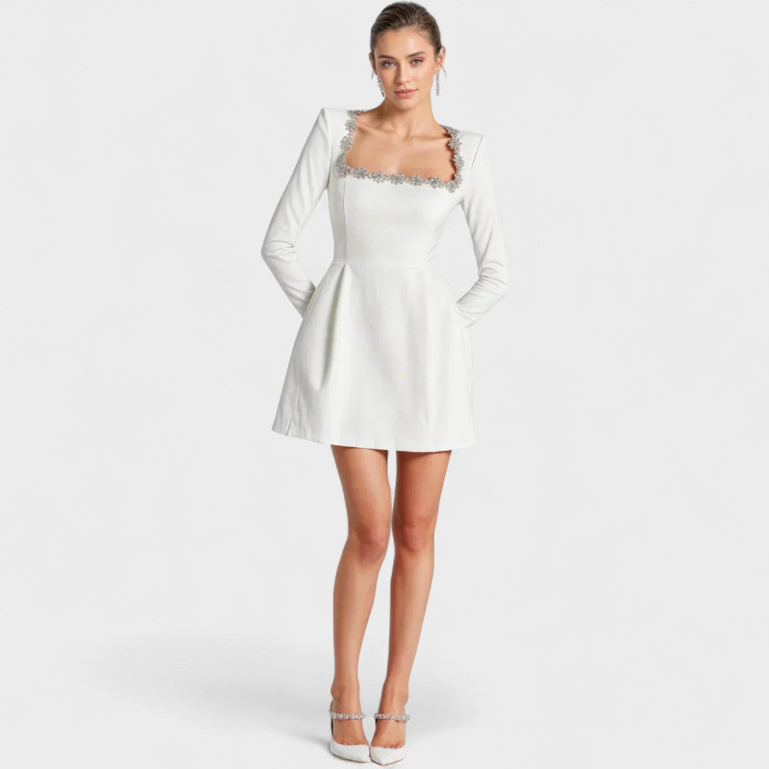 Elea | Satin Mini Kjole