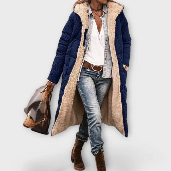 Kora – Hygge Fur-Lined Frakke