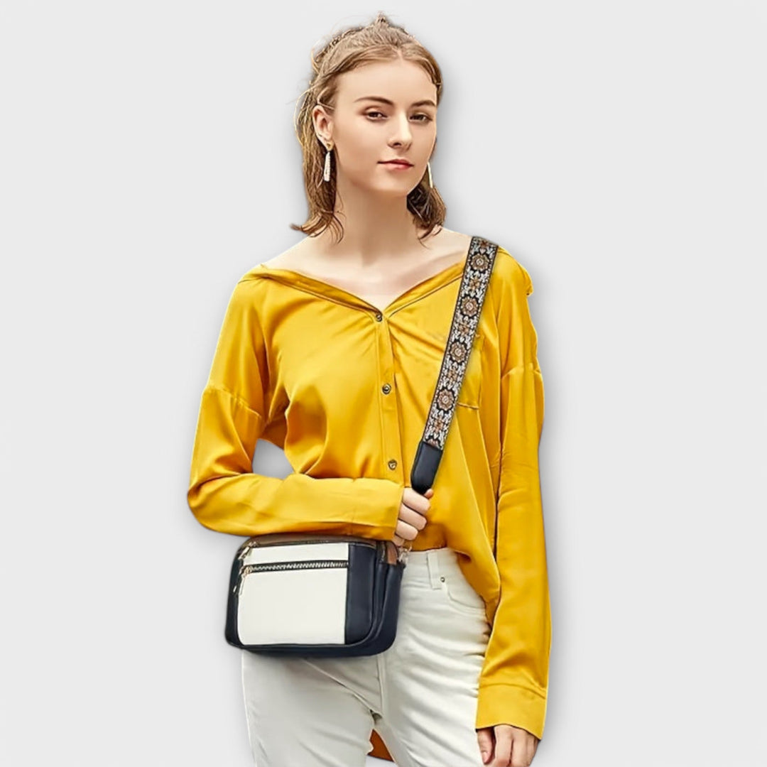 Léora. - Crossbody Taske i Vegansk Læder