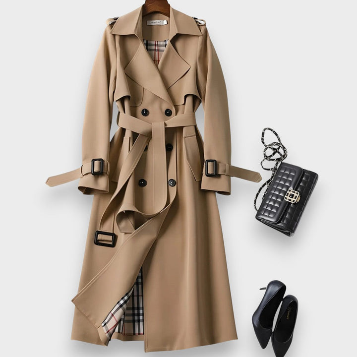Juna | Stilfuld Elegant Trench Coat