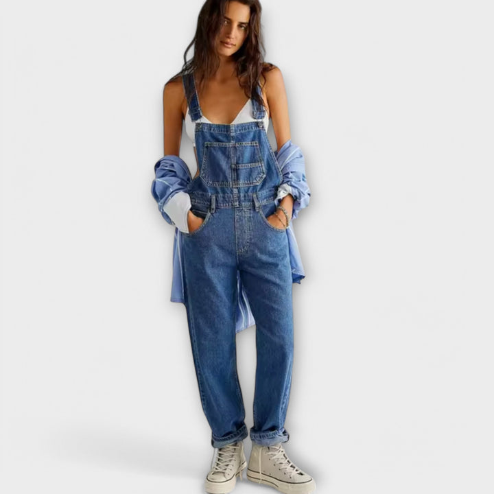 Shaira – Afslappet Fit Denim Overall