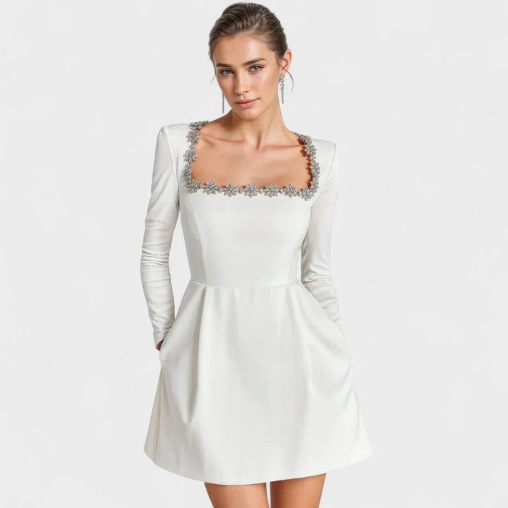 Elea | Satin Mini Kjole