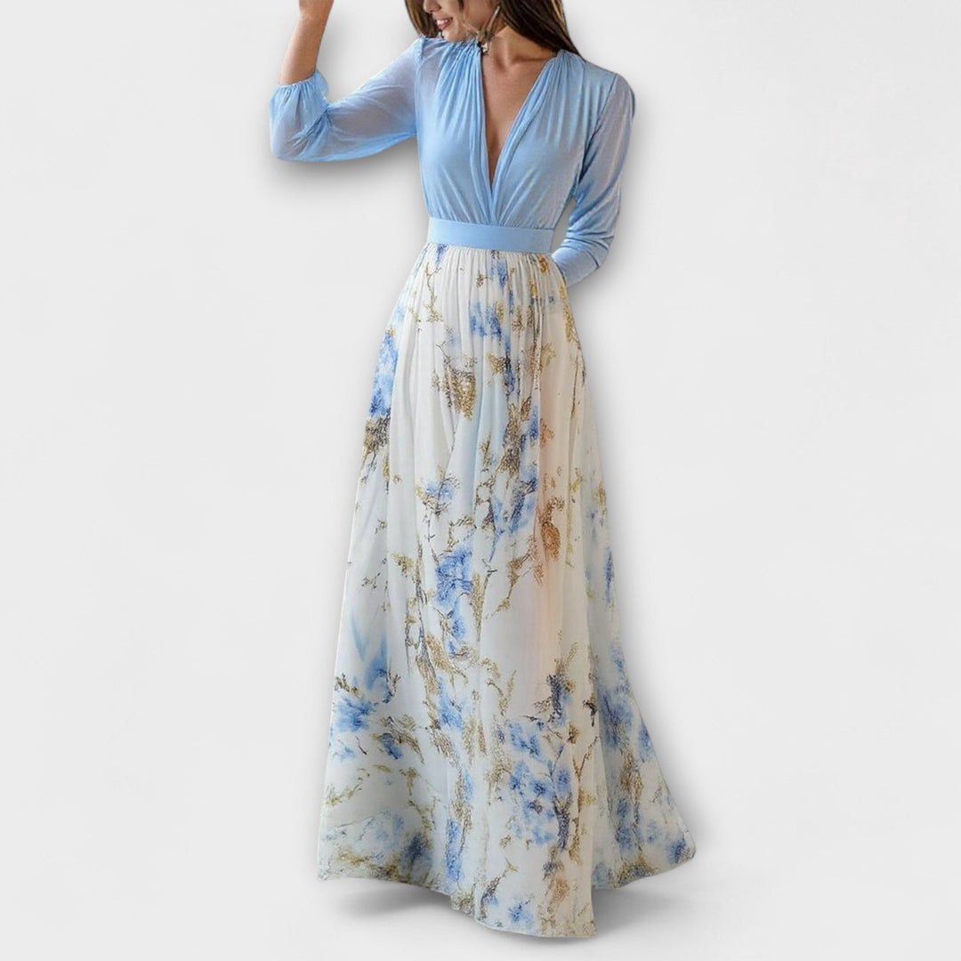 Harper - Sprudlende Floral Maxi Kjole