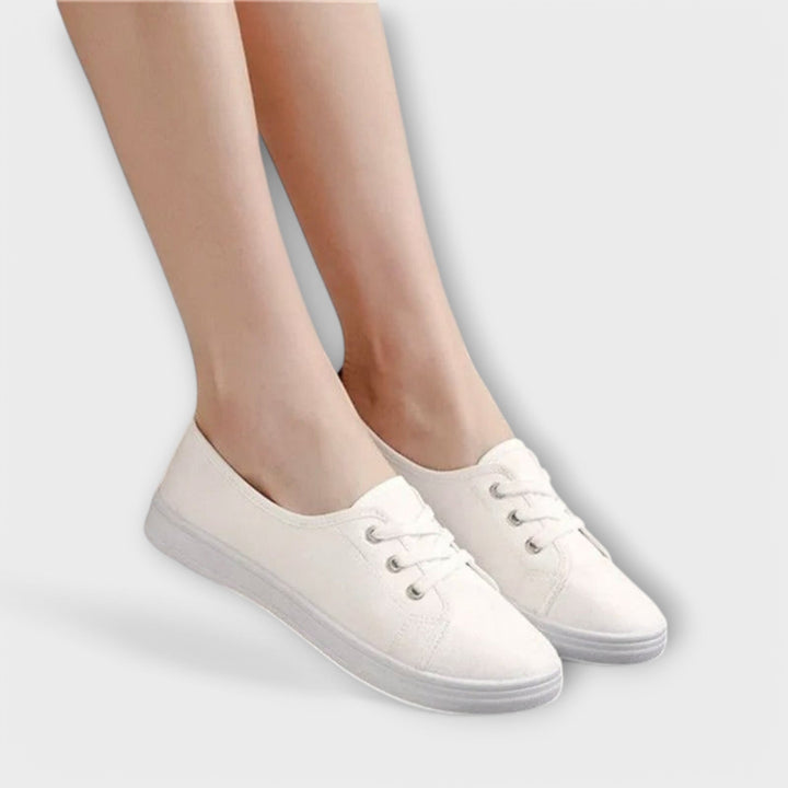 Leora - Klassiske Kvinders Snørebånd Sneakers