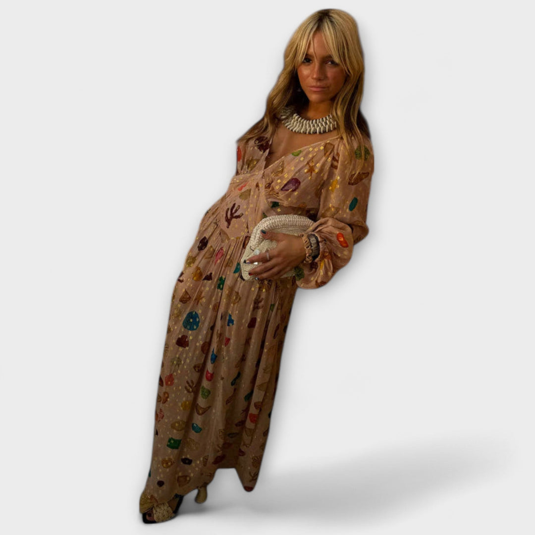 Lauren - Petite Shell Reign Kjole