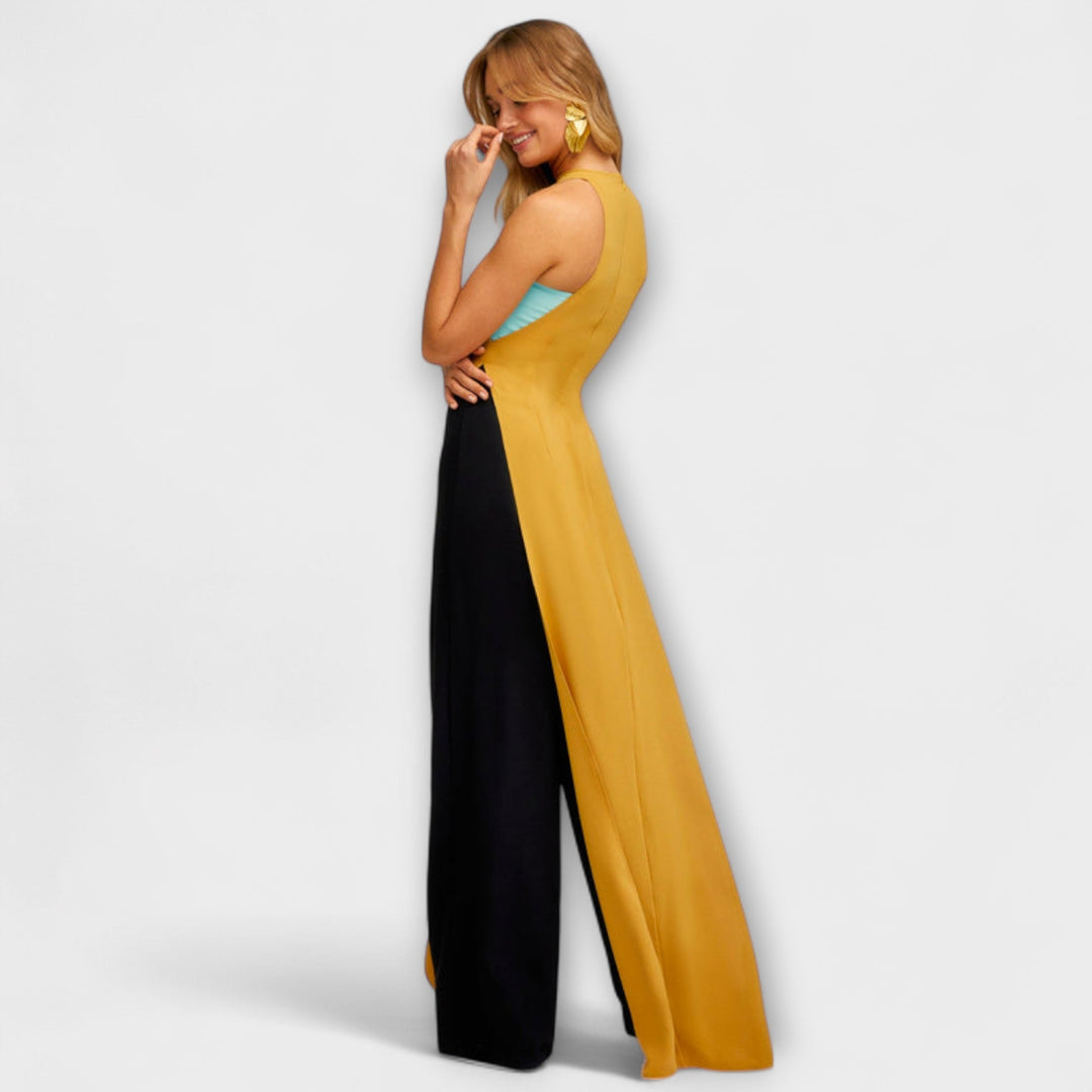 Kimberly - Mørk Teal Jumpsuit