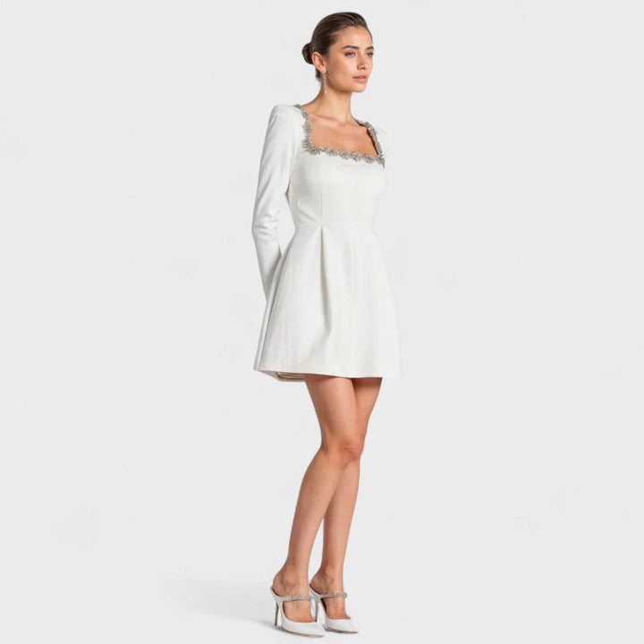 Elea | Satin Mini Kjole