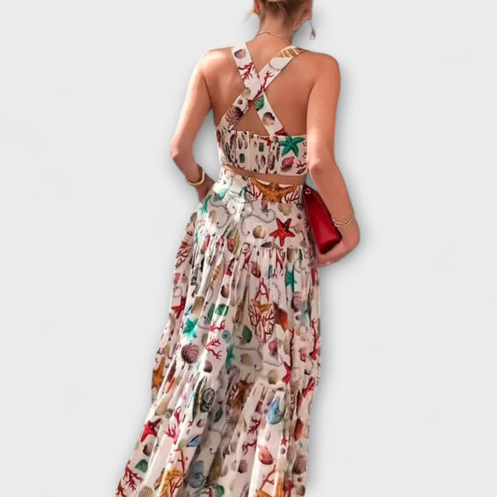 Heather - Stilfuld To-delt Nederdel Sæt