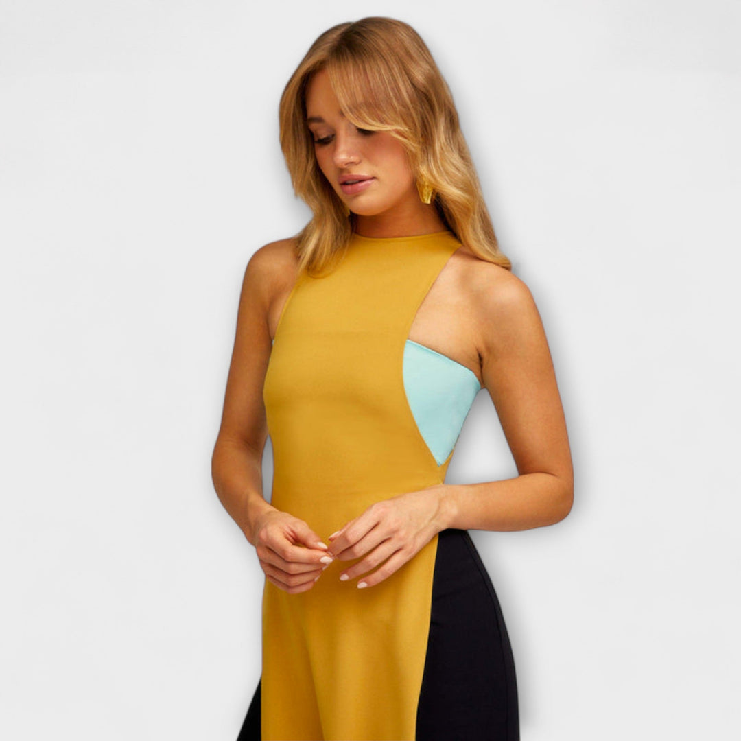 Kimberly - Mørk Teal Jumpsuit