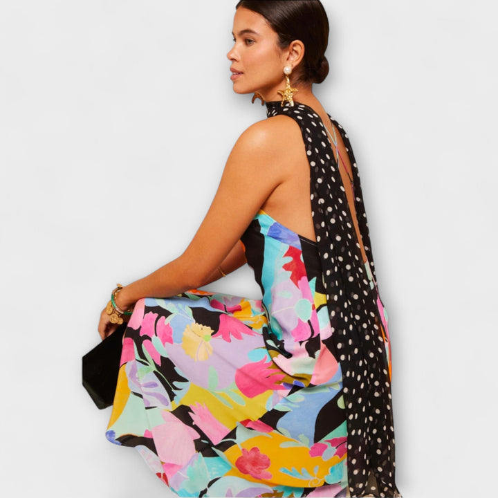 Naomi - Hayley Midi Kjole