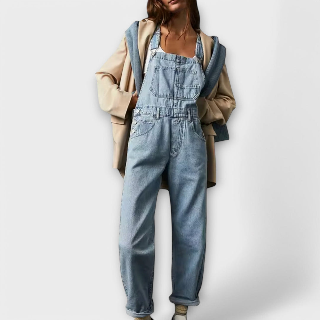 Shaira – Afslappet Fit Denim Overall