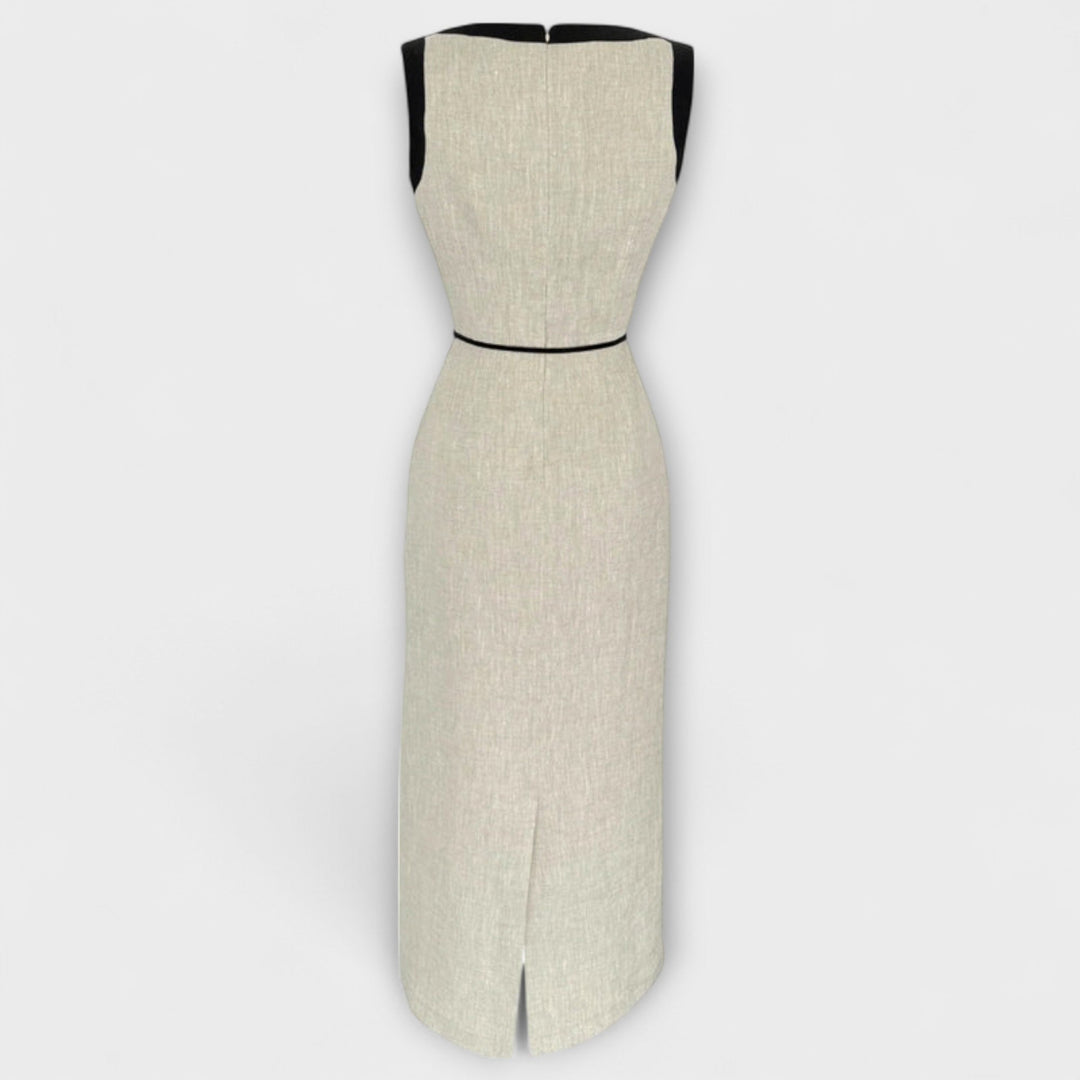 Irene - Stilfuld Ærmeløs Kjole