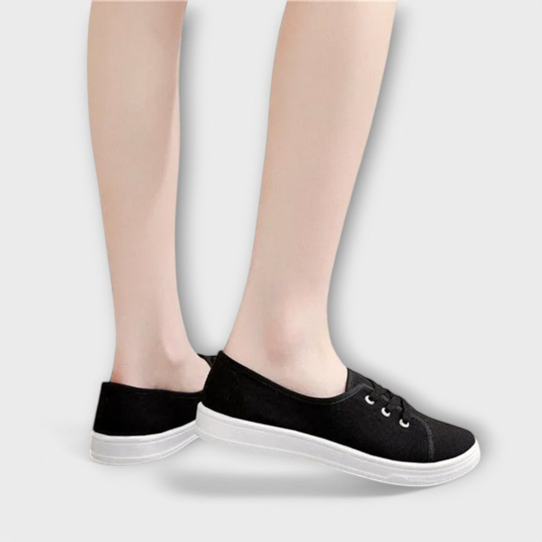 Leora - Klassiske Kvinders Snørebånd Sneakers