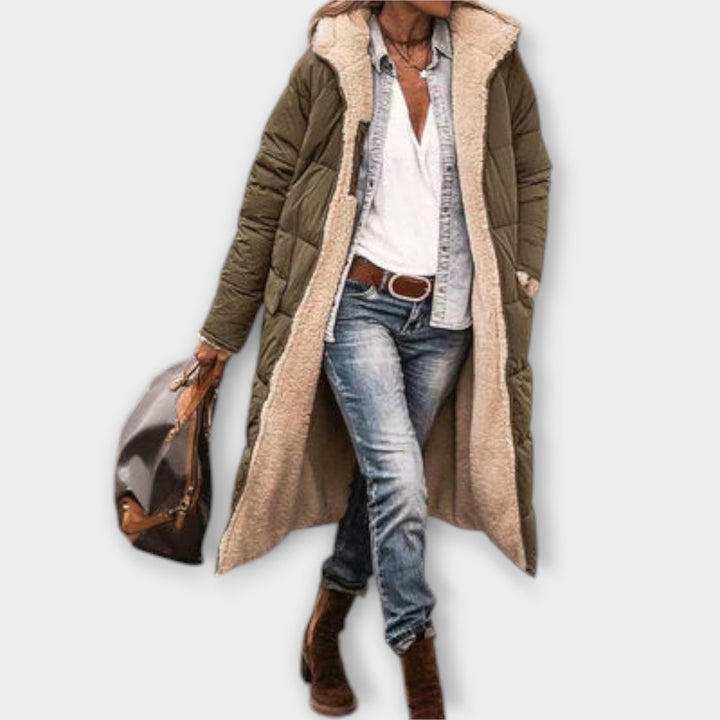 Kora – Hygge Fur-Lined Frakke