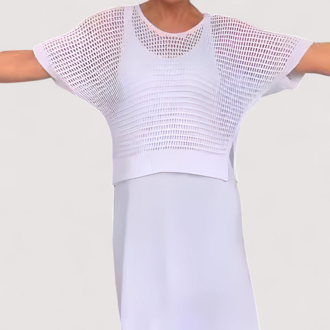 Elina | Sommerkjole med Strikket Top