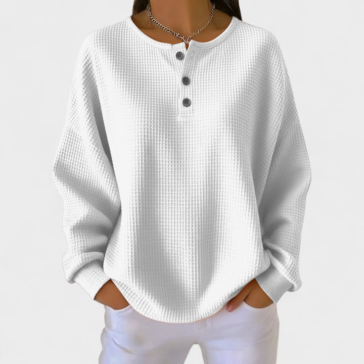 Piper | Hyggelig Vaffelstrikket Henley