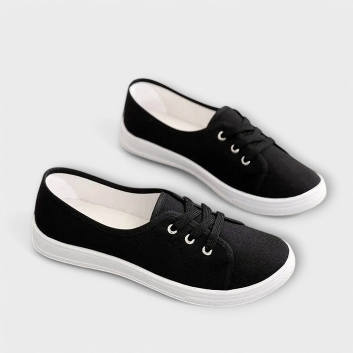 Leora - Klassiske Kvinders Snørebånd Sneakers