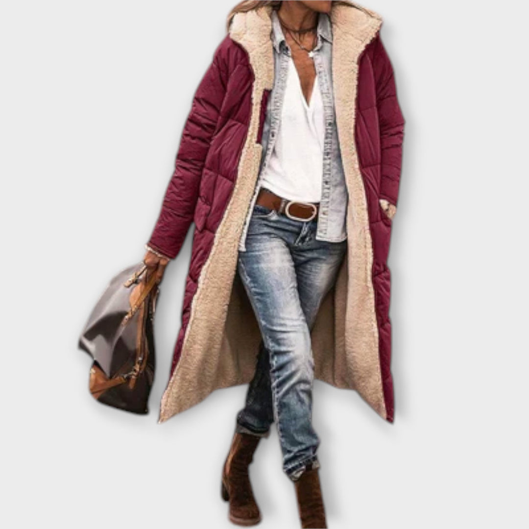 Kora – Hygge Fur-Lined Frakke