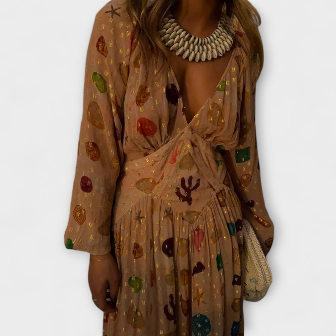 Lauren - Petite Shell Reign Kjole