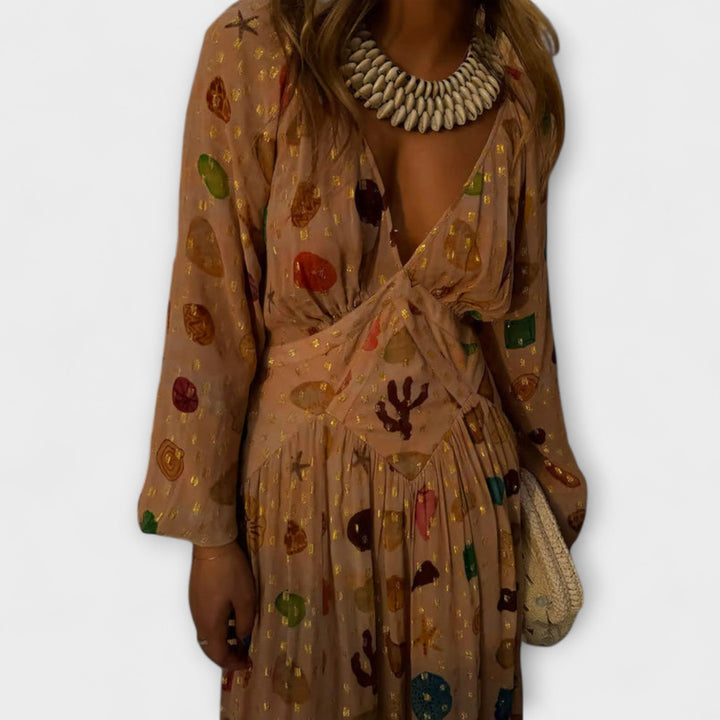 Lauren - Petite Shell Reign Kjole