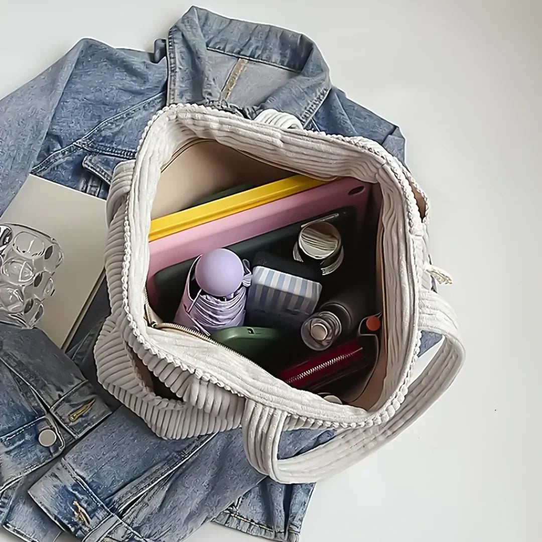 Mara | Ribbede Tote Bag