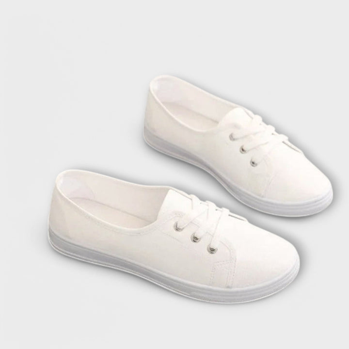 Leora - Klassiske Kvinders Snørebånd Sneakers