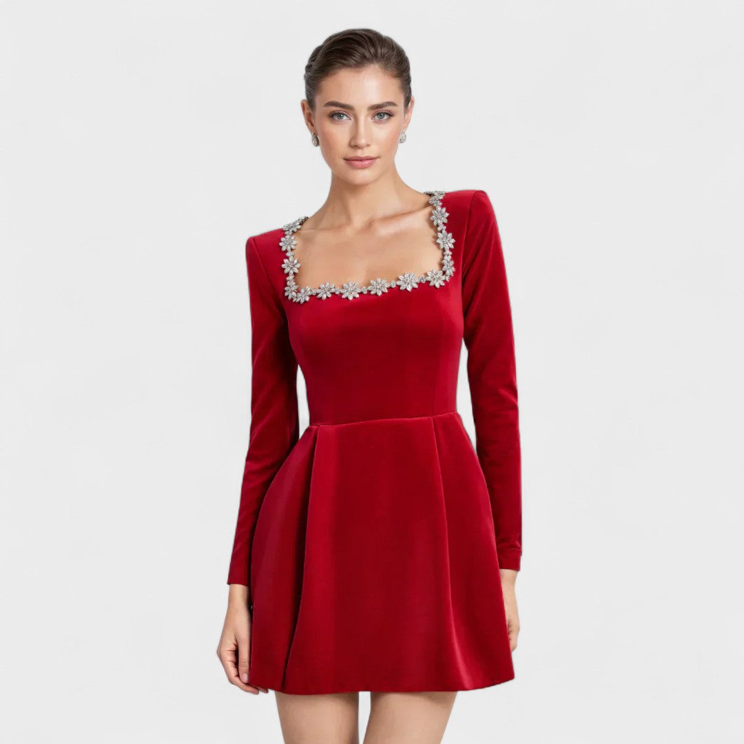 Elea | Satin Mini Kjole