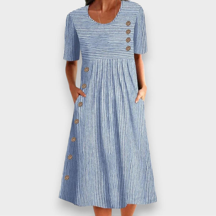 Vilma | Stribet Sommerkjole