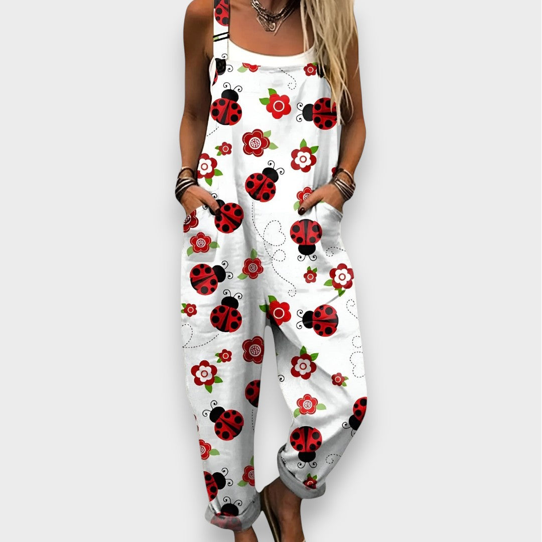 Bertha | Komfortabel og Elegant Jumpsuit med Løs Pasform