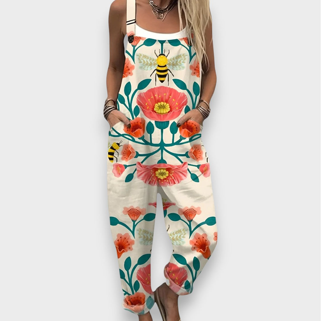 Bertha | Komfortabel og Elegant Jumpsuit med Løs Pasform