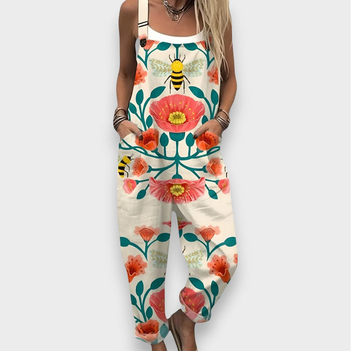 Bertha | Komfortabel og Elegant Jumpsuit med Løs Pasform