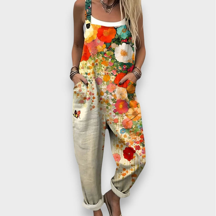 Bertha | Komfortabel og Elegant Jumpsuit med Løs Pasform