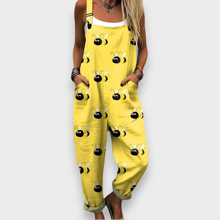 Bertha | Komfortabel og Elegant Jumpsuit med Løs Pasform