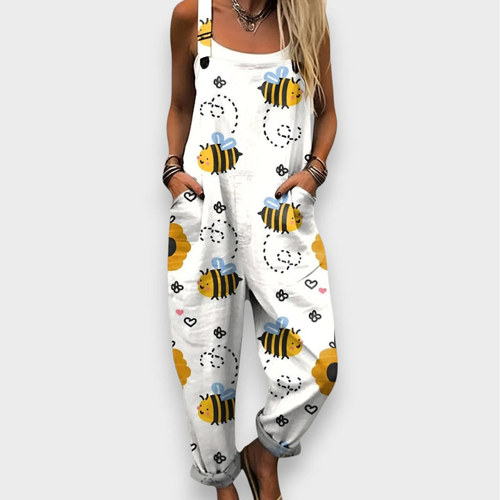 Bertha | Komfortabel og Elegant Jumpsuit med Løs Pasform