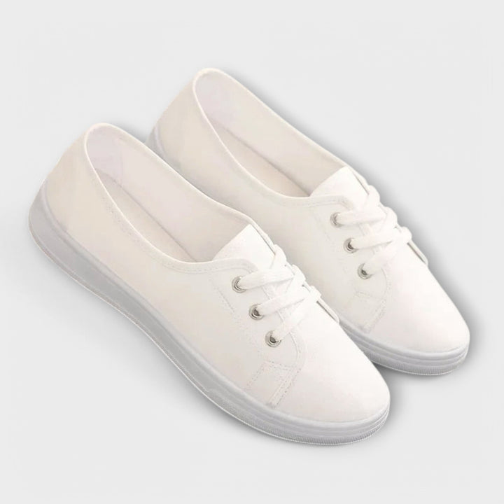 Leora - Klassiske Kvinders Snørebånd Sneakers
