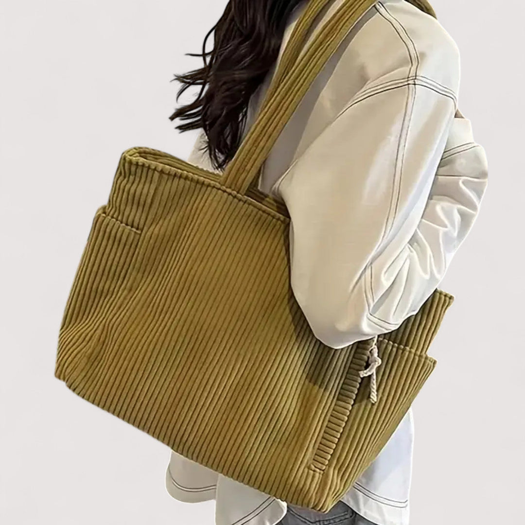 Mara | Ribbede Tote Bag