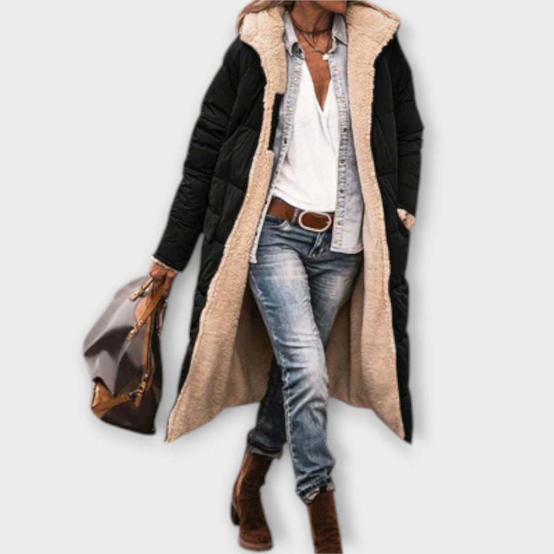 Kora – Hygge Fur-Lined Frakke