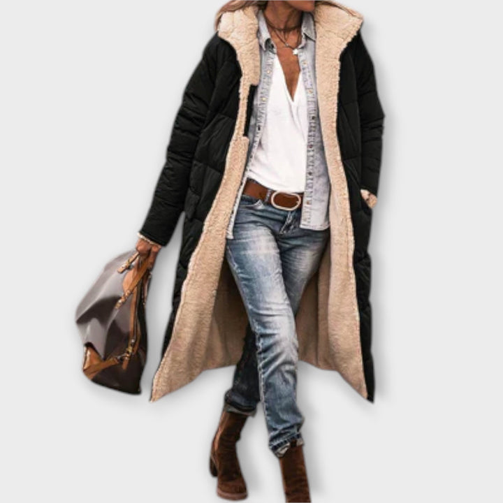 Kora – Hygge Fur-Lined Frakke