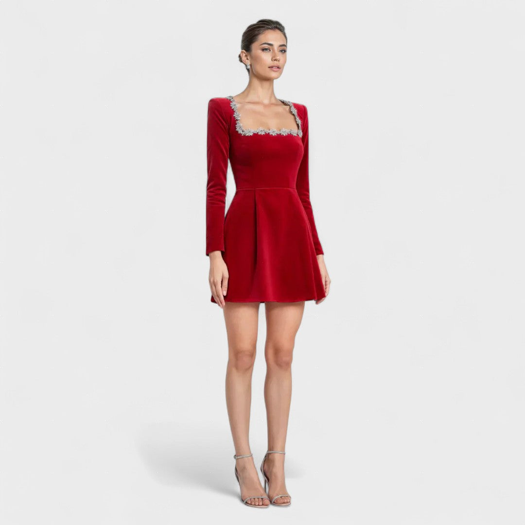 Elea | Satin Mini Kjole