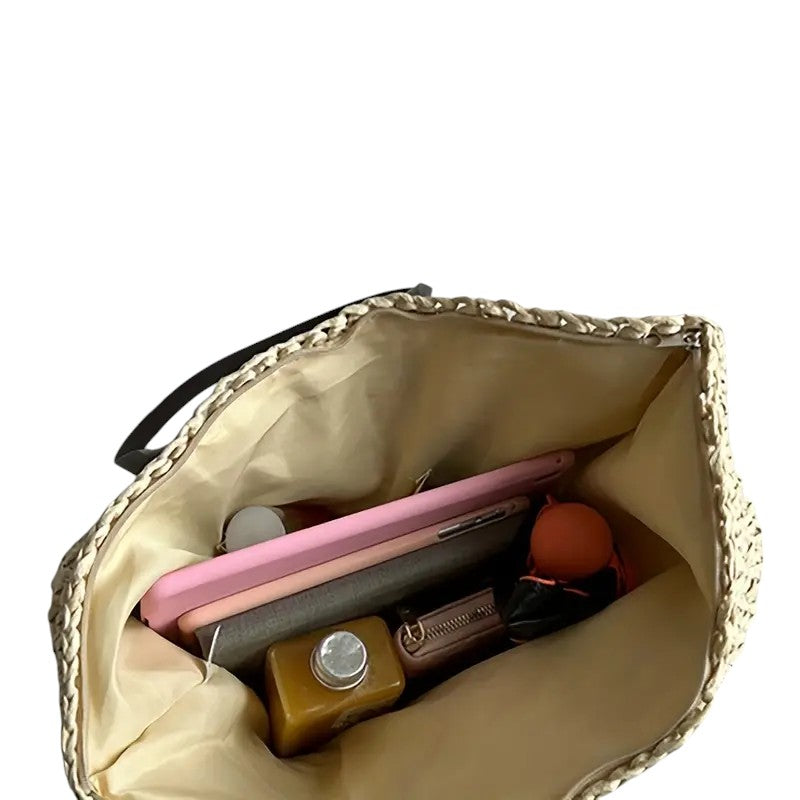 Léora. - Vævet Tote Bag