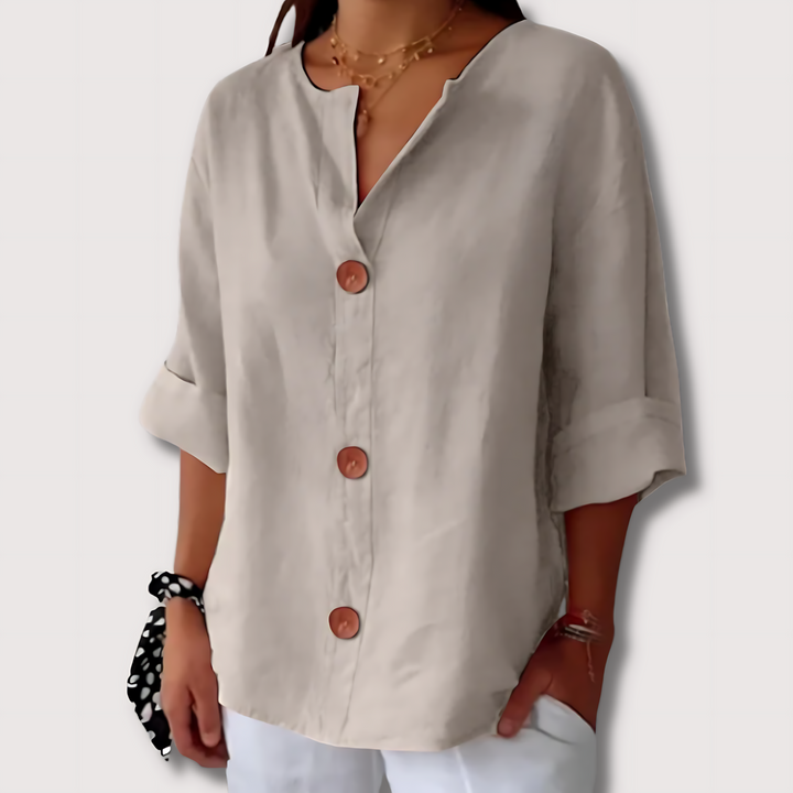 Ladina | Linned Bluse
