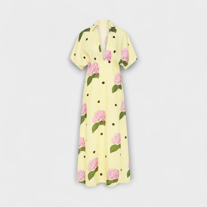 Kayla - Lang, Flydende Kjole