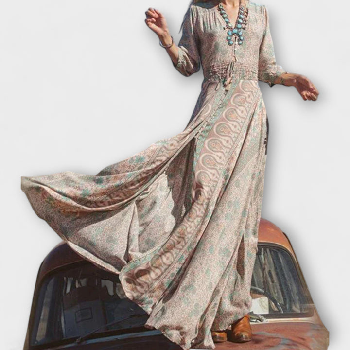 Cool Bohemian Maxi Kjole