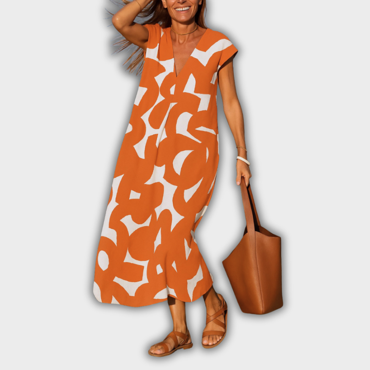 Valérie | V-loops Kjole