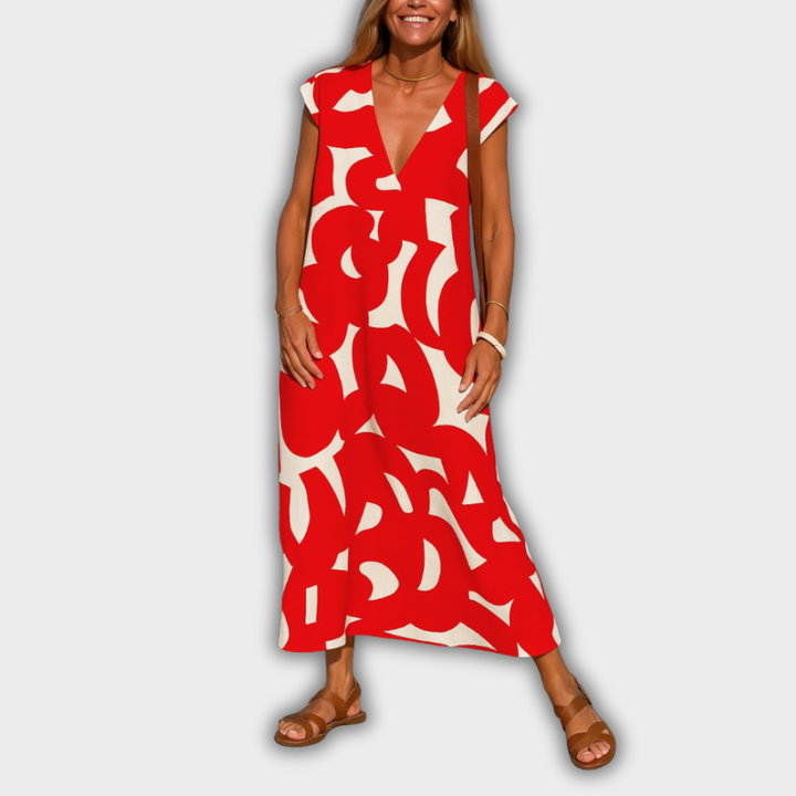 Valérie | V-loops Kjole