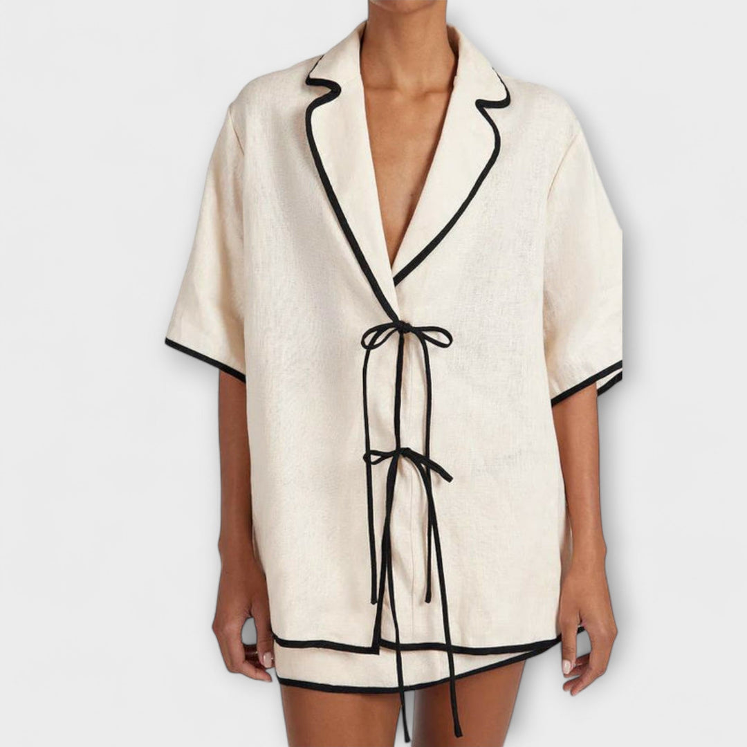 Grace - Sort Koordineret Nederdel Sæt