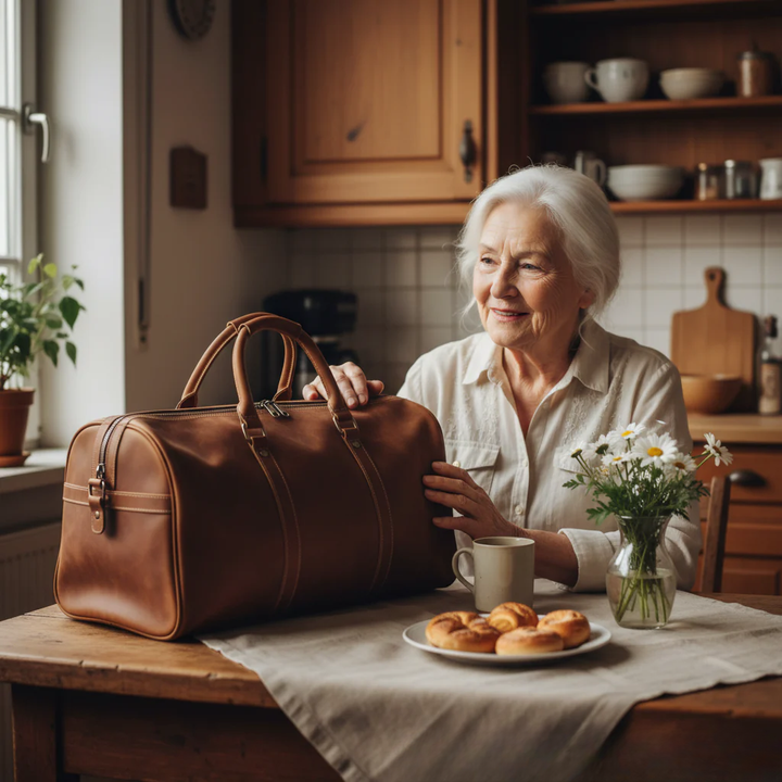 Callahan Læder Rejsetaske