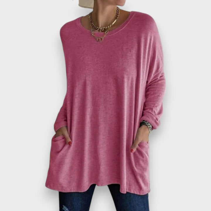 Aelira | Casual Langærmet Top